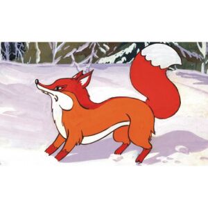 A holló és a róka - diafilm 143855628 - Diafilm