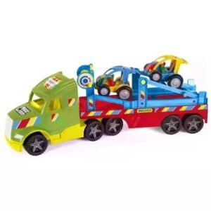 Wader: Magic Truck Basic autószállító kamion buggy kisautókkal - 79 cm