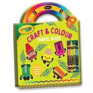 Crayola: Spirálos úti foglalkoztató könyv - Zöld 143855647 - Gyermek & Ifjúsági könyv