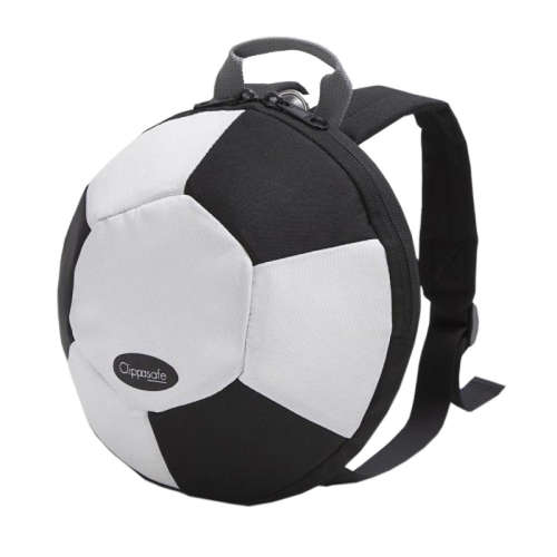 Clippasafe Hátizsák levehető kantárral - Foci #fekete-fehér