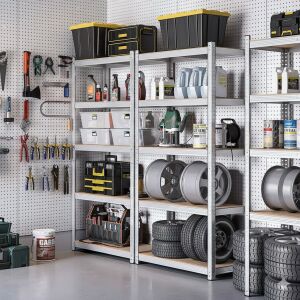 Intenso fém polc- 200 x 120 x 50 cm (5 polc)