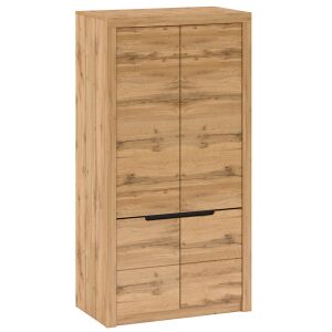 Akasztós szekrény polccal, wotan tölgy, TORONTA F 143861927 - Nappali bútor