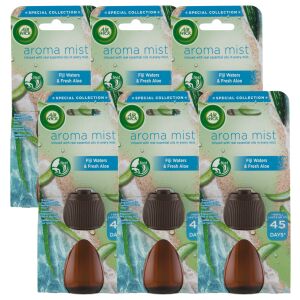 Air Wick Refill for Aroma Diffuser - Fiji Lagoon and Fresh Aloe fragrance 6x20ml 143864299 - Cleaning