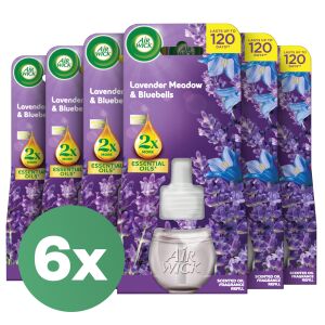 Air Wick Lavanda polje i zvončići Mirisno ulje punjenje, 6 komada - Čišćenje