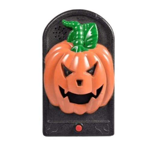 Ajtócsengő halloween tök hang fény 19cm 143865158