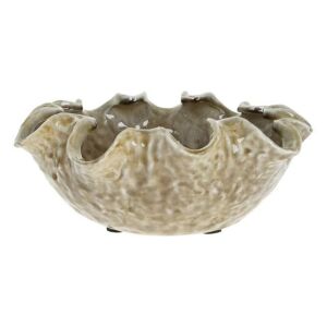 Tál kerámia világosbarna 36x29x20cm 143865159 - Tál