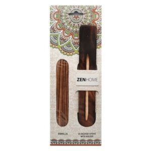 Füstölő tartóval vanília 20db/szett 143865161 - Füstölő