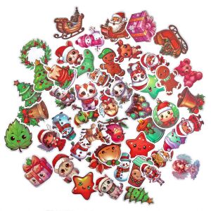 Karácsonyi matrica, vinyl, 4-6cm, 50 db/csomag, mesés 143866086 - Matrica, mágnes