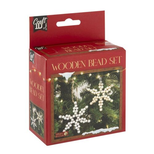 CraftID Karácsonyfadísz készítő kreatív készlet, hópelyhek CraftArt 143867007