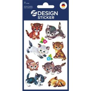 Matrica, papír, 3 ív, 76x120 mm, AVERY ZWECKFORM, "Z-Design No.4346", kiscicusok 143867067 - Matrica, mágnes