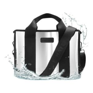 Case-Mate Mini Travel Tote Bag - Vízálló utazó válltáska (Ezüst króm) 143867396 - Utazótáska