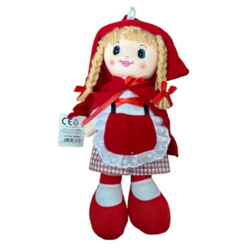 Rongybaba Piroska rongybaba, 30 cm-es