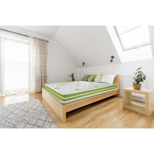 Szuper ortopéd matrac Aloe Vera 3 Memory 7 Zone 140x190 cm 143868900