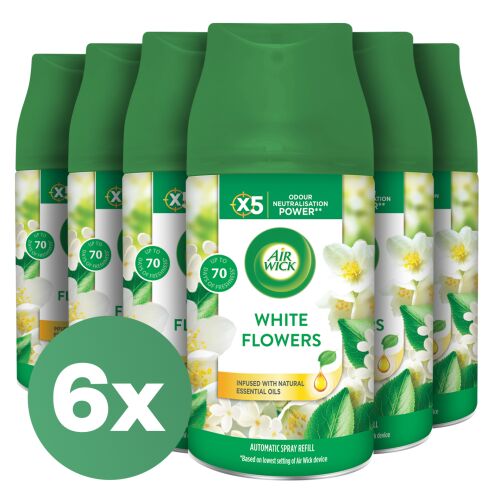 Air Wick Freshmatic Freesia & Jasmine Refill 6-pack, automatic air freshener
