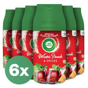 Air Wick Freshmatic Zimski punč i začini punjenje za automatski osvježivač zraka, 6 komada - Čišćenje