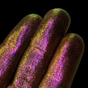 Pigment PK54 (réz rózsaszín-zöld irizálással) Sparkle/Microglitter sminkhez KAJOL Beauty, 1g