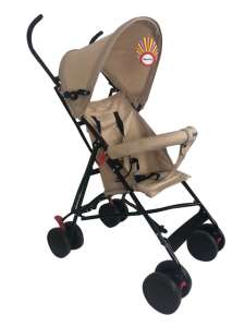 Smartly esernyőre csukható sport babakocsi bézs színben 30422934