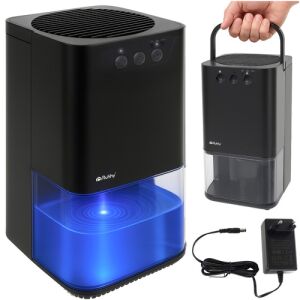 Páramentesítő LED világítással 1400ml, fekete - 17x17x31,5cm 143887146 - Levegőkezelés