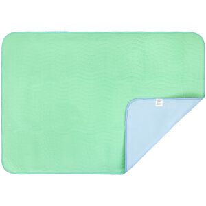 FizioTab® újrafelhasználható vízálló betét, mosható matracvédő, inkontinenciás betegek, felnőttek és gyermekek számára, 130 x 90 cm, zöld/kék 143887184 - Vízhatlan matracvédő