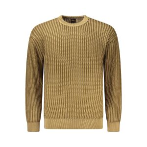 SWETER MĘSKI BOSS BRĄZOWY 143892847 - Dla mężczyzn