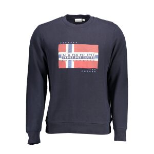 BLUZA NAPAPIJRI BEZ ZAMKA MĘSKA NIEBIESKA 143893088 - Napapijri