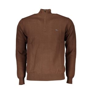 BRĄZOWY SWETER MĘSKI HARMONT&BLAINE 143894049 - Dla mężczyzn