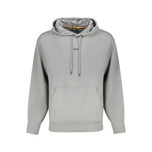 MĘSKA BLUZA BOSS SZARA Z ROZPINANYM NA ZAMEK 143895303 - Dla mężczyzn