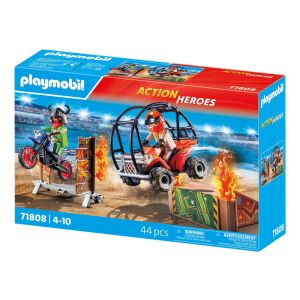 Playmobil: Kaszkadőrök motorral és homokfutóval 143895935 - Kreatív & Építő játék