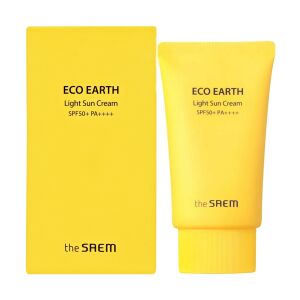 The SAEM Eco Earth Lekki Krem przeciwsłoneczny SPF50+ 50ml 143940854 - Napfényvédő
