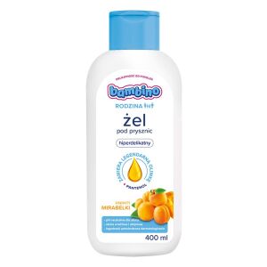 Bambino Rodzina Żel pod prysznic hiperdelikatny - zapach Mirabelki 400ml 143940918 - Tusfürdő