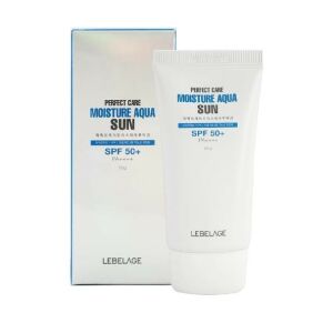 LEBELAGE Krem do twarzy SPF 50+ Aqua Sun 50g 143940941 - Napfényvédő