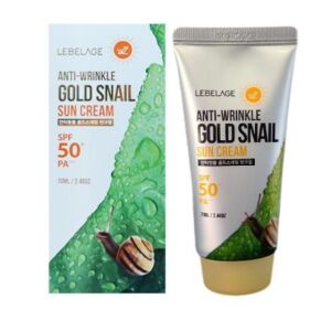 LEBELAGE Ránctalanító SPF 50+ arckrém - Csiga 70 ml 143940954 - Napfényvédő