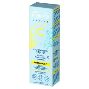 BIELENDA Marine Care C Hydro-krem SPF50 mélyen hidratáló és védő nappali krém - C-vitamin 40 ml 143941087 - Baba Fürdetés & Ápolás
