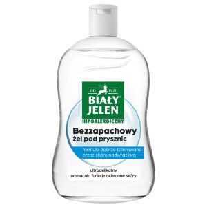 BIAŁY JELEŃ Illatmentes, hipoallergén tusfürdő 500 ml 143941216 - Tusfürdő