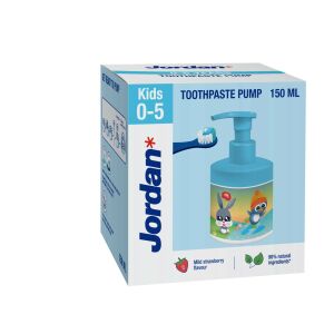 JORDAN Kids 0 - 5 Pasat do zębów 150 ml 143941379 - Opieka stomatologiczna dla niemowląt