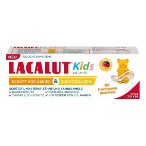 LACALUT Kids Pasta do zębów dla dzieci od 2-6 lat 55ml 143941476 - Baba fogápolás