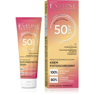 EVELINE Przeciwzmarszczkowy Krem fotoochronny do twarzy SPF50 30ml 143941556 - Baba Fürdetés & Ápolás
