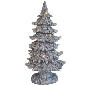 Ezüst karácsonyfa 49cm