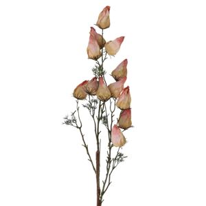 Rózsaszín és krém művirág physalis 90cm 143941714 - Lakberendezés