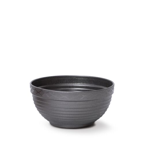 Elegáns Tál Kaspó Grafitszürke 22,5 cm, 10db-os csomag 143941883 - Prosperplast