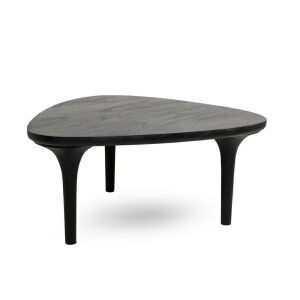 MaMaison Laminar Mangófa Dohányzóasztal Fekete