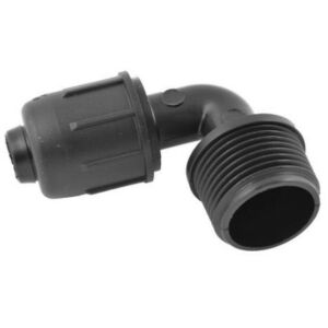 LPE könyök 20mm x 1/2" KM kúpos IT - Külső menetes 143947838 - KPE idom