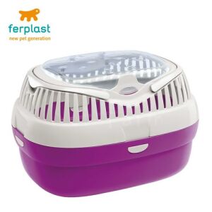 Ferplast Aladino Large kisállat hordozó - lila 143947859 - Hordozó, autós box kisállatoknak