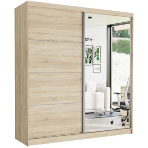 TIVARO VIII. Gardróbszekrény 203x218x60 - sonoma