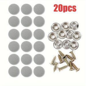 20 db-os járműtető kárpit javító csat 143948347 - Jármű karosszéria rögzítő