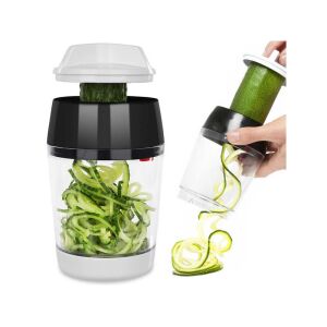Ascuțitor spirală pentru legume cu recipient de depozitare 143948593 - Ustensile de bucătărie
