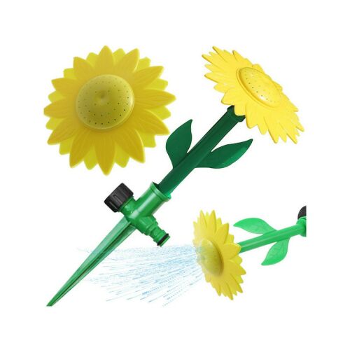 Napraforgó kerti locsolókanna - kerti locsoló napraforgó mintával - öntözőrendszer a kertbe - kerti öntöző eszközök