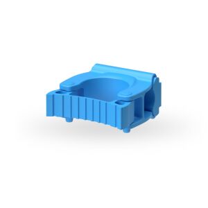 Igeax élelmiszeripari fali nyéltartó kék átmérő: 25-28mm 143949514 - Igeax