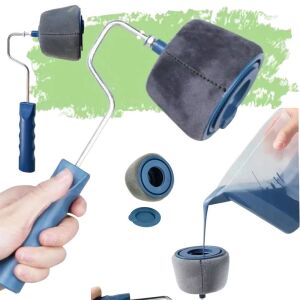 Festőhenger falak, sarkok, sarkok festésére, csepegésmentes festőhenger