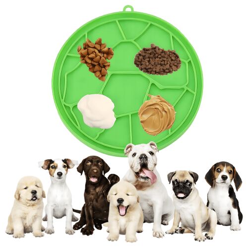 Gyékénytálca nyaláshoz nyugtató lassító kutyamacska stresszoldó 143950991